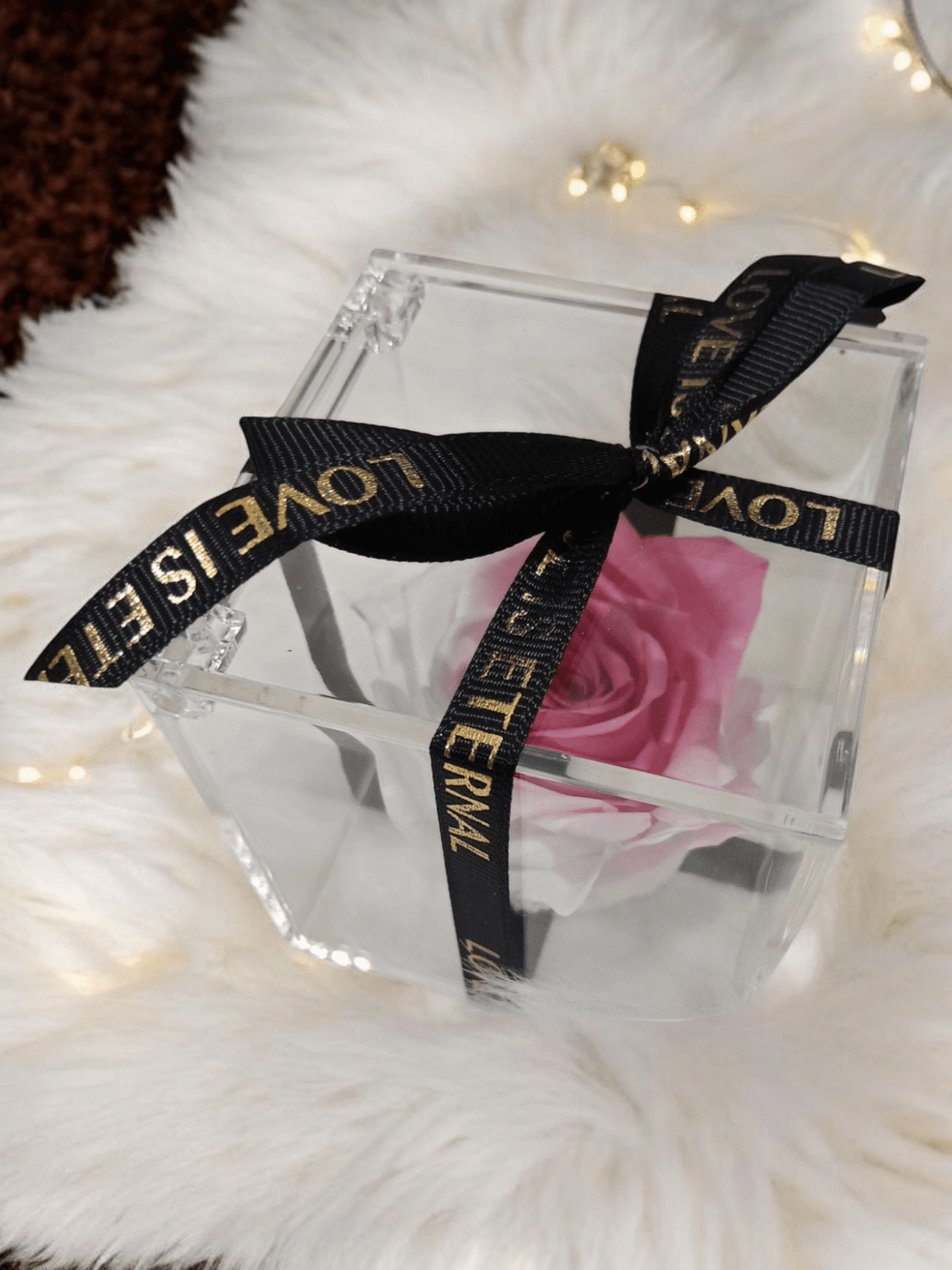 Preserved Rose "Pastel Yellow"