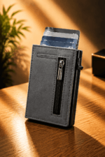 Genesis Leather Blue Edition Smart RFID Wallet