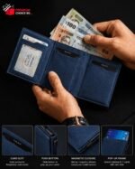 Blue Edition Smart RFID Wallet - Image 3