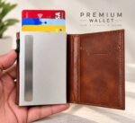 Coffee Brown RFID Wallet - Image 2