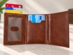 Coffee Brown RFID Wallet - Image 4