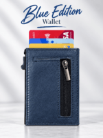 Blue Edition Smart RFID Wallet